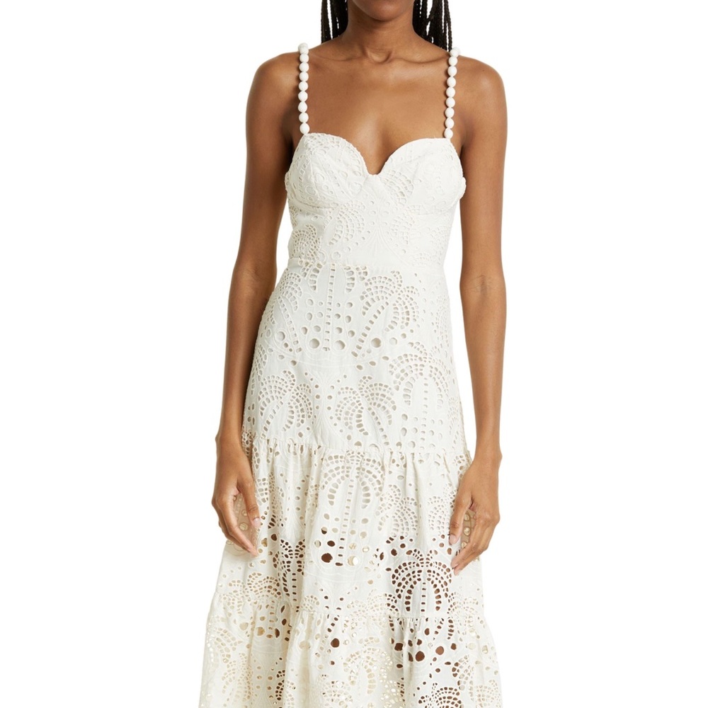 FARM RIO Palm Tree Richilier Sundress